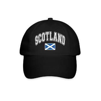Écosse Drapeau de l’Écosse - Casquette classique - noir/noir - Devant