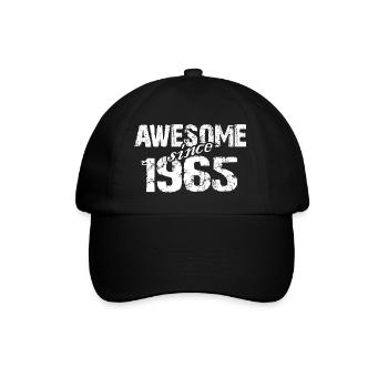 Né en 1965 1965 - Casquette classique - noir/noir - Devant