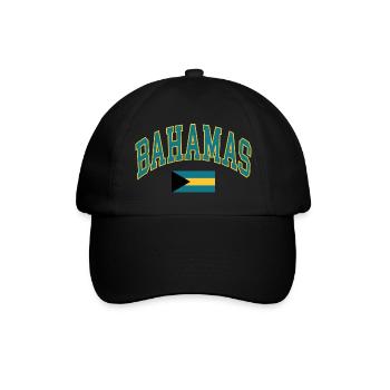Bahamas - Baseball Cap - black/black - Front