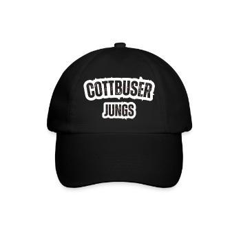 Cottbuser Jungs - Baseballkappe - Schwarz/Schwarz - Vorne