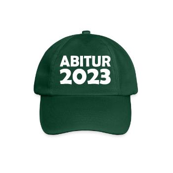 Abitur 2023 - Baseballkappe - Flaschengrün - Vorne