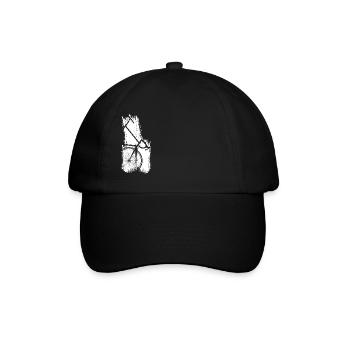 Vélo de course - Casquette classique - noir/noir - Devant