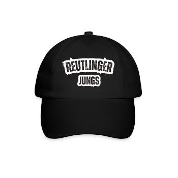 Reutlinger Jungs - Baseballkappe - Schwarz/Schwarz - Vorne