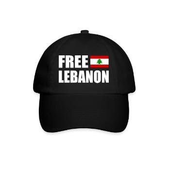 free lebanon - Casquette classique - noir/noir - Devant