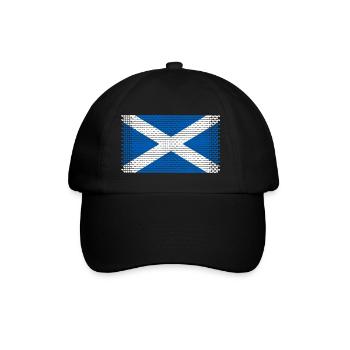 coeur ecosse cornemuse ecosse ecosse ecosse - Casquette classique - noir/noir - Devant