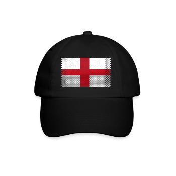 heart england london love english english english flavour - Baseball Cap - black/black - Front