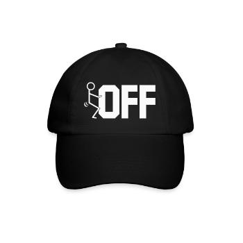 Va te faire foutre - Casquette classique - noir/noir - Devant