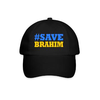 Save brahim - Casquette classique - noir/noir - Devant