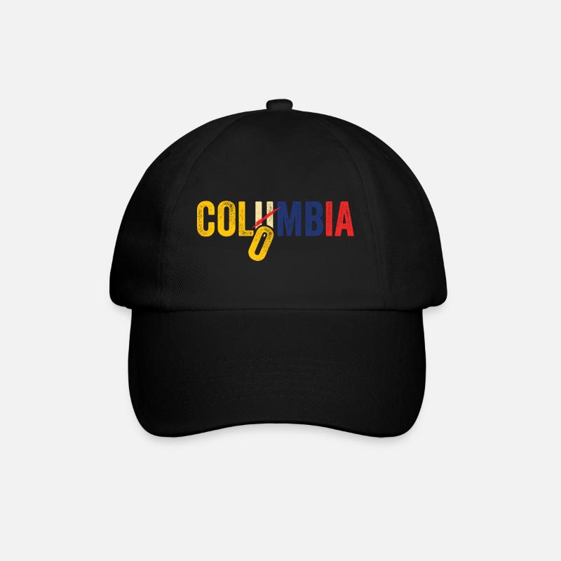 Colombie pas Colombie - Casquette classique - noir/noir