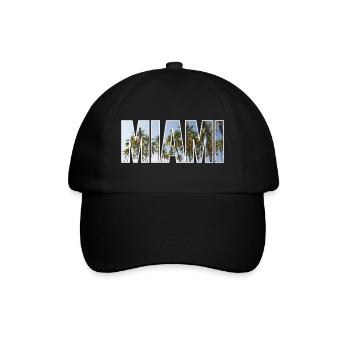 Miami - Casquette classique - noir/noir - Devant