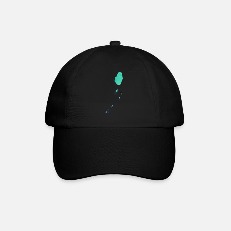 Saint Vincent and the Grenadines - Baseball Cap - black/black