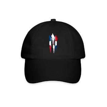Dominican Republic Flag Dom Rep Flag Travel - Baseball Cap - black/black - Front