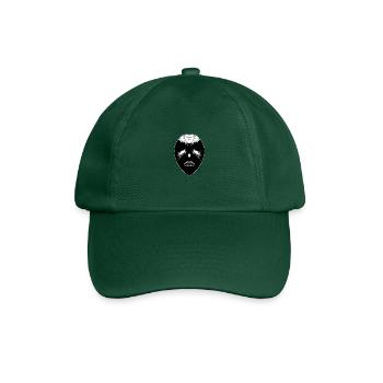 Creepy head Halloween Horror - Baseball Cap - bottle green - Front