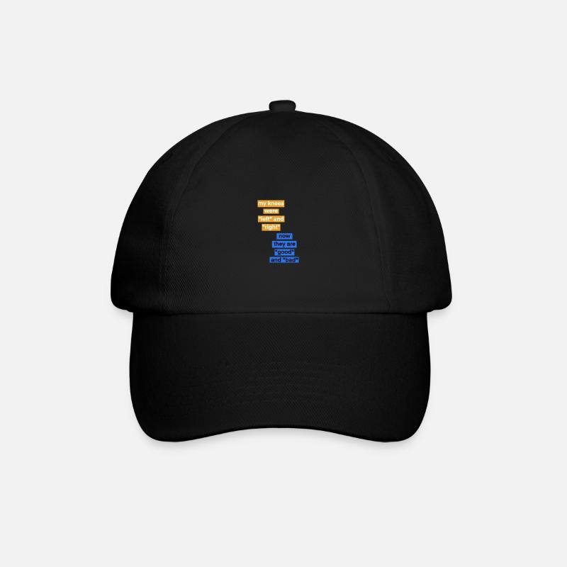Spruch Witzig Alt Geschenk Funny - Baseballkappe - Schwarz/Schwarz