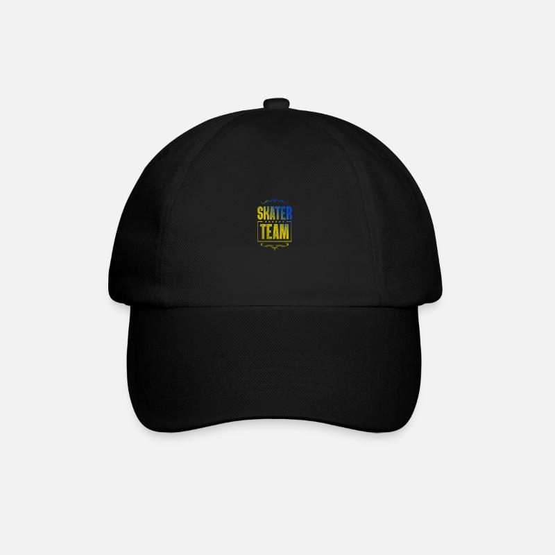Skater Crew - Baseballkappe - Schwarz/Schwarz