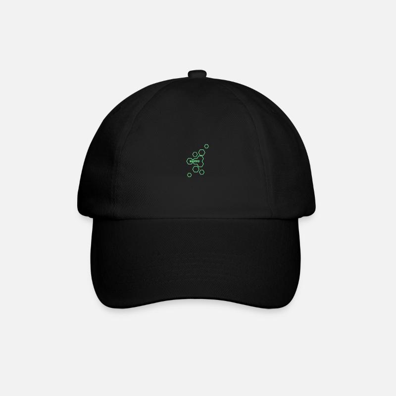 Geschenk für Benno - Baseballkappe - Schwarz/Schwarz
