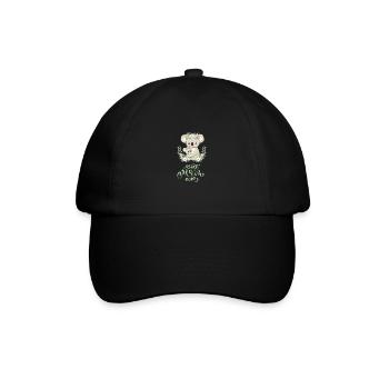 Meilleure maman jamais Koala embrasser Couronne de fleurs - Casquette classique - noir/noir - Devant