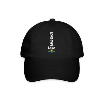 See-wochenende Countdown Zu See-tagen - Baseballkappe - Schwarz/Schwarz - Vorne