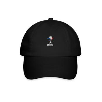 Français Français France - Casquette classique - noir/noir - Devant