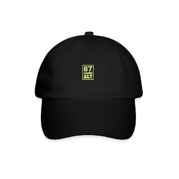 Alto 87 - Baseball Cap - black/black - Front