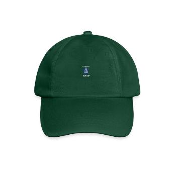 Captain ASAP Itler Nerd computer scientist administrator - Baseball Cap - bottle green - Front