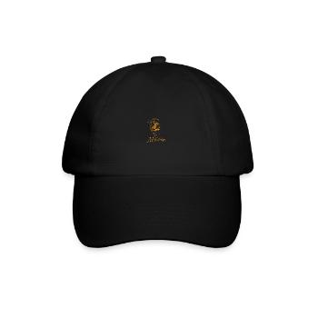 Rottweiler Rottie Mama Mom Mutter Vintage - Baseballkappe - Schwarz/Schwarz - Vorne