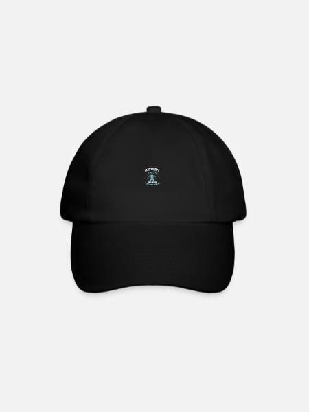 Bewusstsein für das Tourette-Syndrom - Baseballkappe - Schwarz/Schwarz
