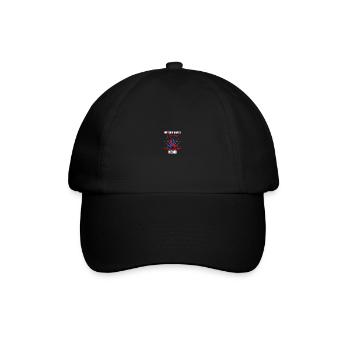 Angeborener Herzfehler CHD-Bewusstsein - Baseballkappe - Schwarz/Schwarz - Vorne