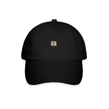 Bearded dragon - Baseball Cap - black/black - Front
