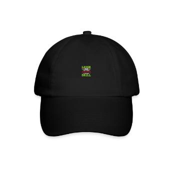 Lasertag Laser Tag - Baseball Cap - black/black - Front