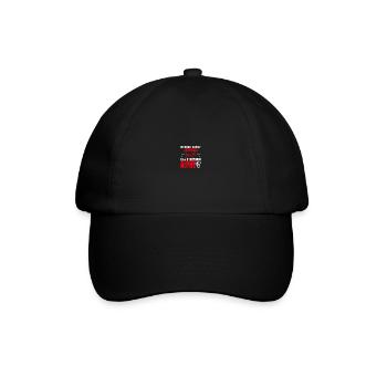 Nurse in Penitentiary Nurse - Baseball Cap - black/black - Front