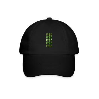 Barbecue 1980 - Baseball Cap - black/black - Front