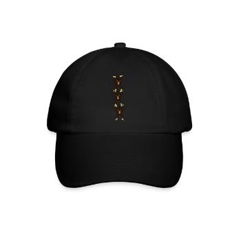 affenturm_3c - Baseball Cap - black/black - Front
