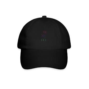 Scottish Bagpipes Celtic Gift - Baseball Cap - black/black - Front