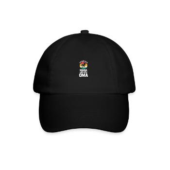 Maman Maman Grand-mère Mamie - Casquette classique - noir/noir - Devant