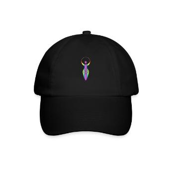 Spiritual Symbol - Goddess Of Earth Gaya 3 - Baseball Cap - black/black - Front
