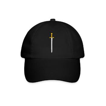 Schwert - Baseballkappe - Schwarz/Schwarz - Vorne