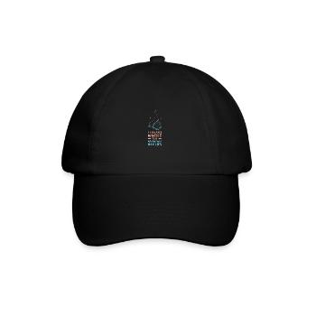 Adventure Begins At Your Library - Baseball Cap - black/black - Front