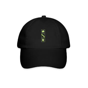 Baby Janek - Baseballkappe - Schwarz/Schwarz - Vorne