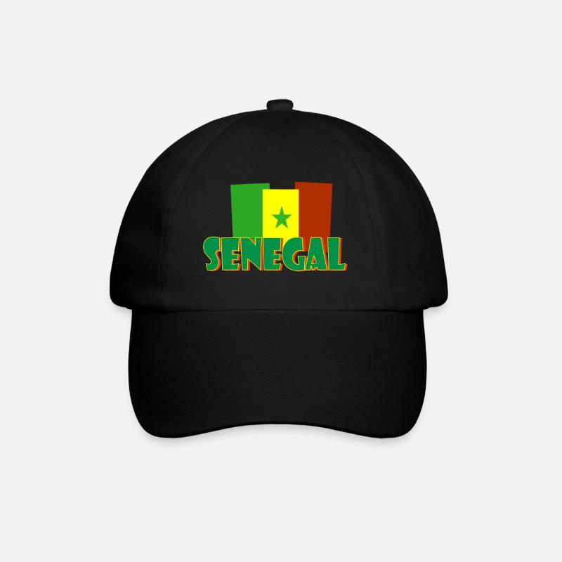 senegal - Casquette classique - noir/noir