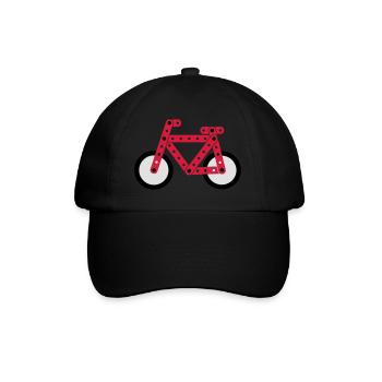 bicyclette - Casquette classique - noir/noir - Devant
