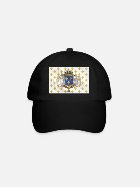 france_royaliste - Casquette classique - noir/noir