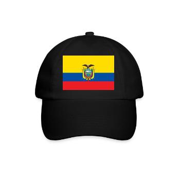 Drapeau national de l Équateur - Casquette classique - noir/noir - Devant