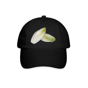salad salad lettuce halloween vegetables vegetables1 - Baseball Cap - black/black - Front