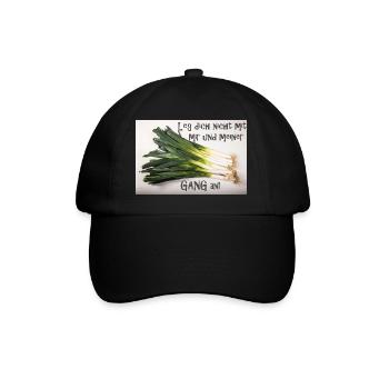Ne plaisante pas avec moi et mon gang - Casquette classique - noir/noir - Devant