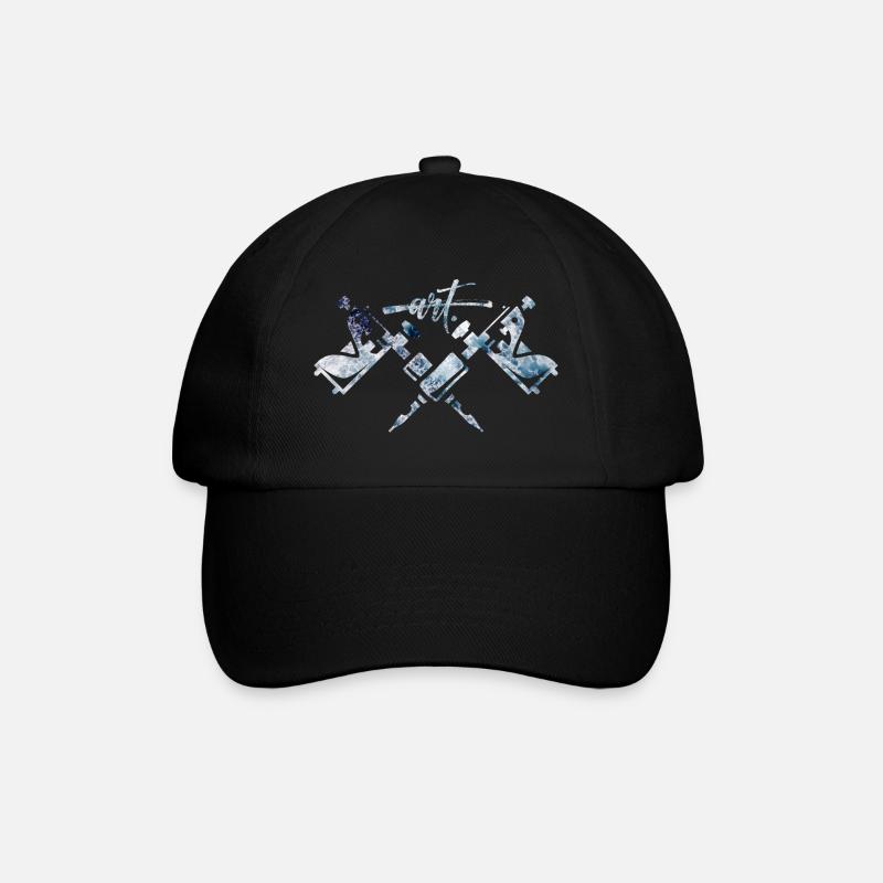 Tattoo is art - Baseball Cap - black/black