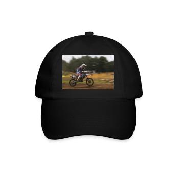 motocross - Casquette classique - noir/noir - Devant