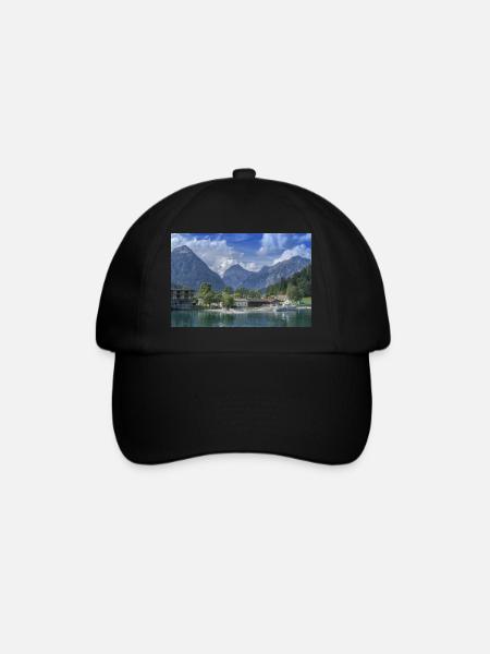 Bergblick - Baseballkappe - Schwarz/Schwarz