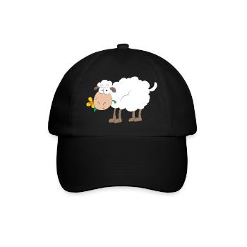 Mouton - Casquette classique - noir/noir - Devant