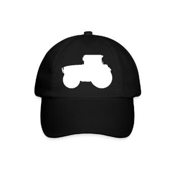 Tracteur tracteur tracteur tracteurs - Casquette classique - noir/noir - Devant